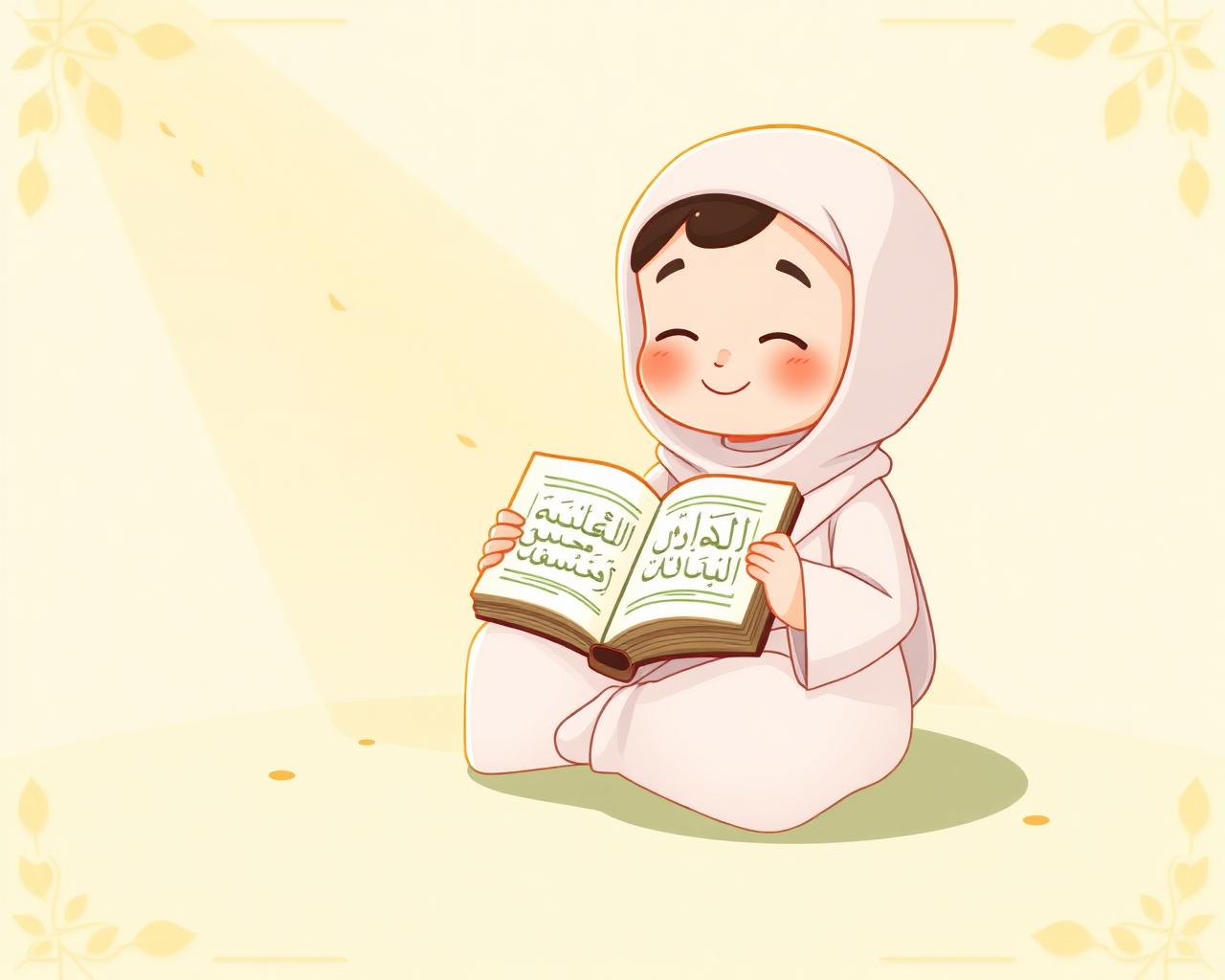 طفل يقرأ القرآن